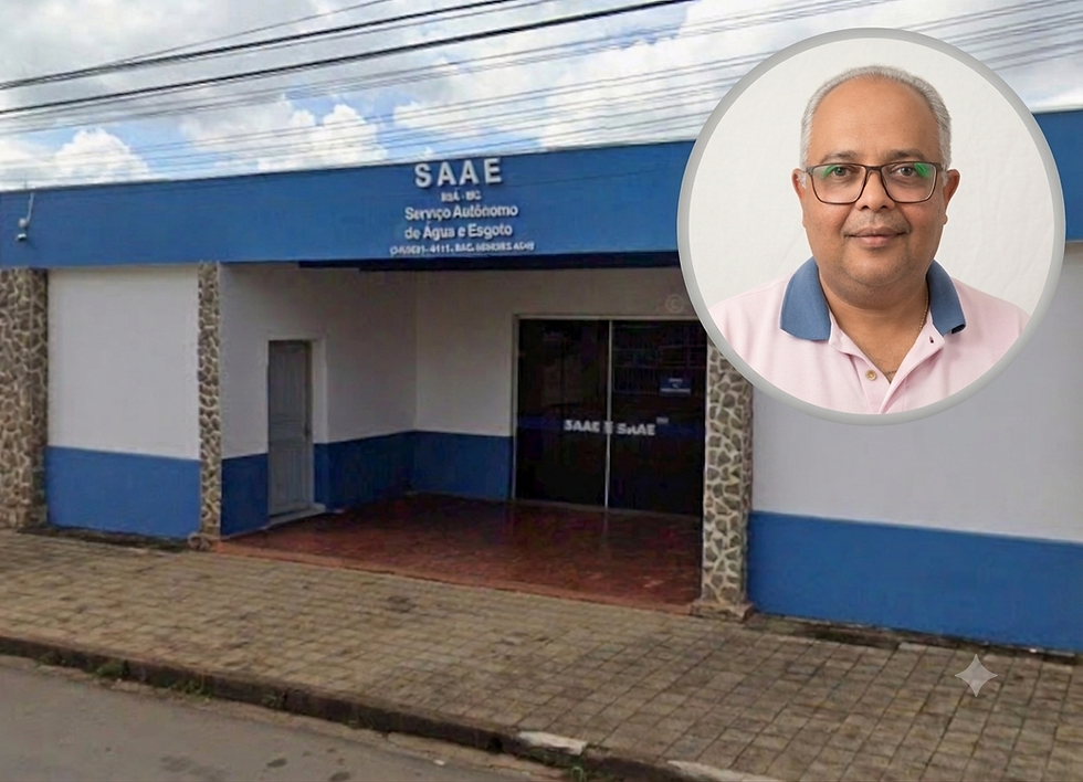 Prefeito Gillianno Mamão anuncia Rogério Ferreira como novo diretor geral do SAAE de Ibiá