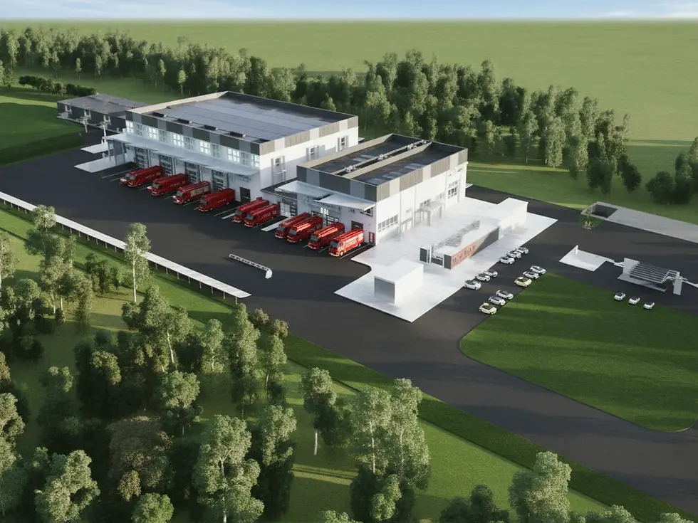 Projeto industrial da DXN em Ibiá. Imagem: DXN Holdings/Divulgação.