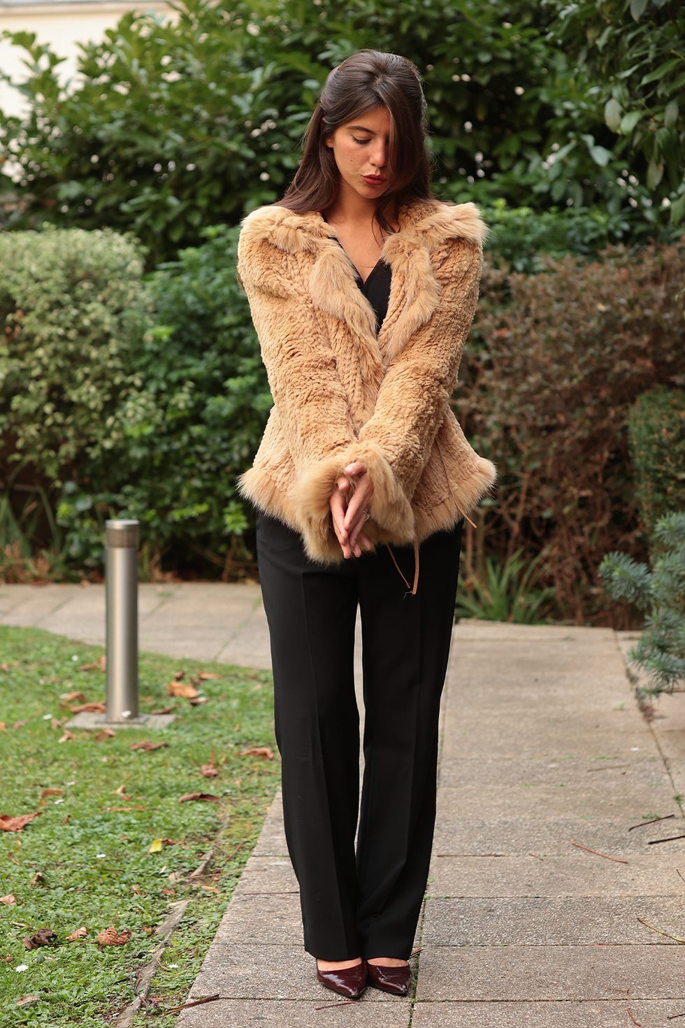 Thumbnail: Crème Fur Jacket