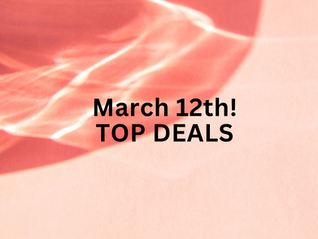 Top Daily Deals - March 12th!