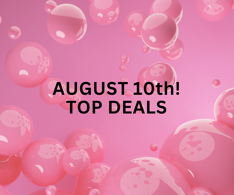 Top Daily Deals - August 10th!