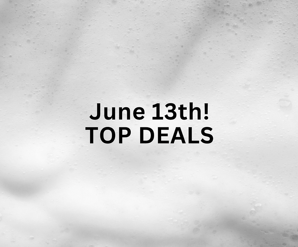 Top Daily Deals - June 13th!