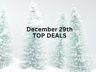 Top Daily Deals - December 29th!