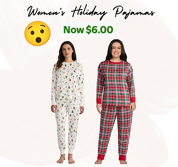 Holiday Time Women's PJ