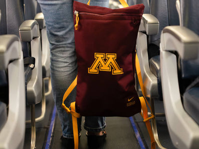 Golden Gophers on the go: Fly to an away game this season