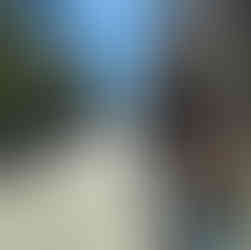 Person riding on a rail car