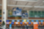 Holiday decor at MSP International Airport Terminal 2
