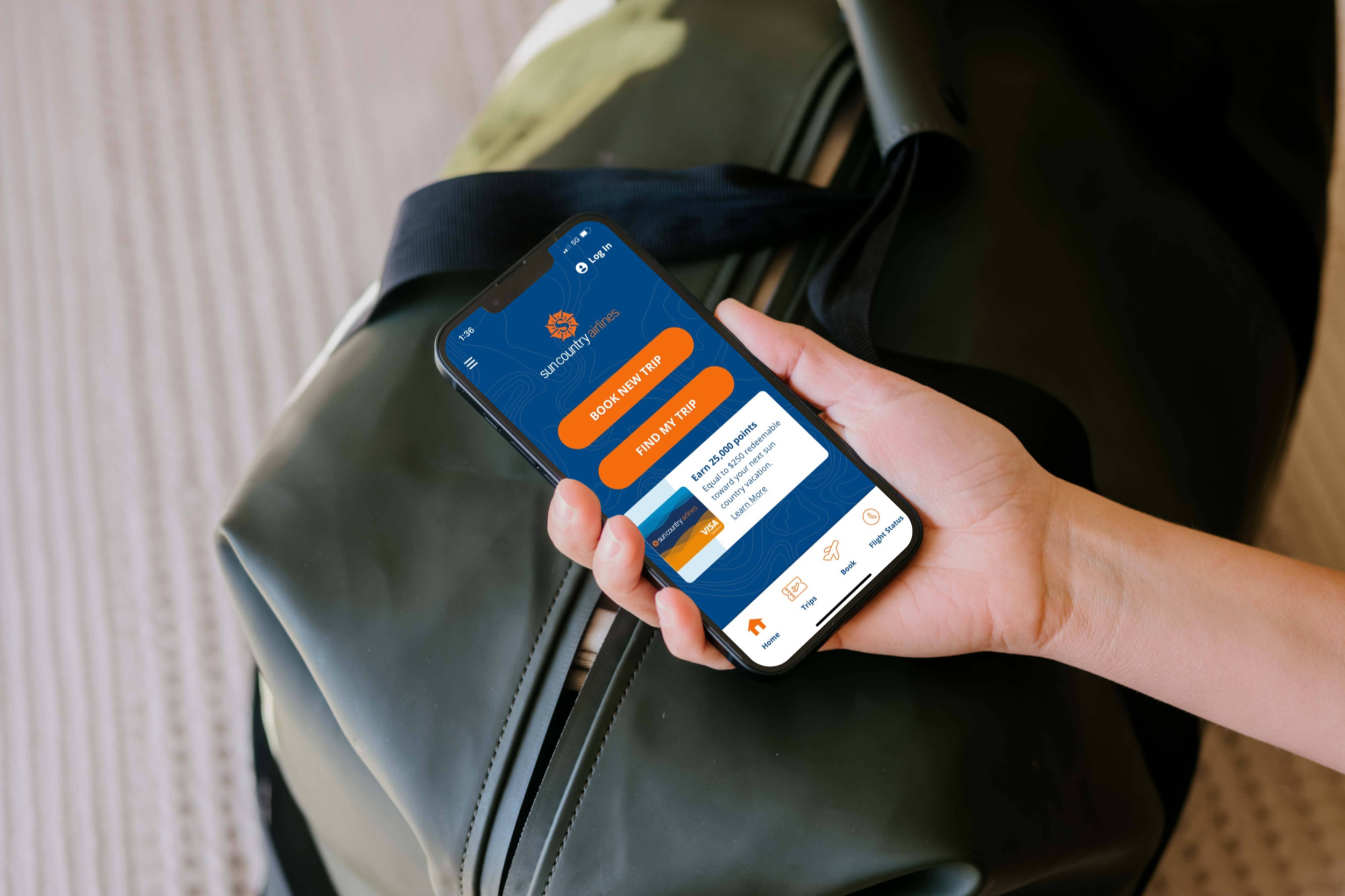 Mobile App Sun Country Airlines