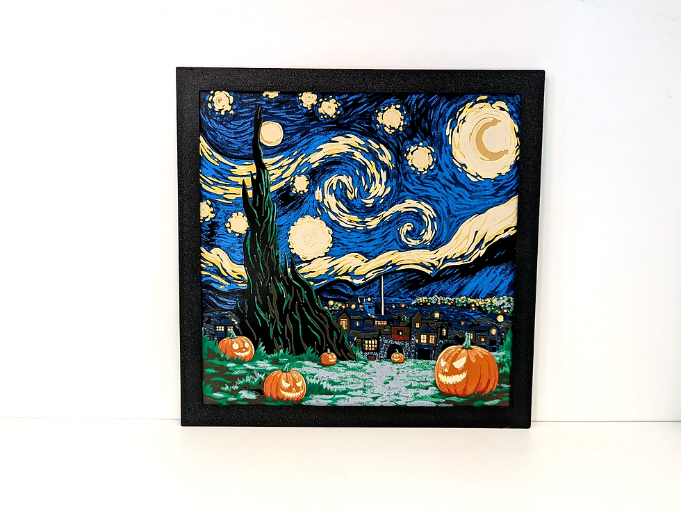 Thumbnail: Spooky Starry Night