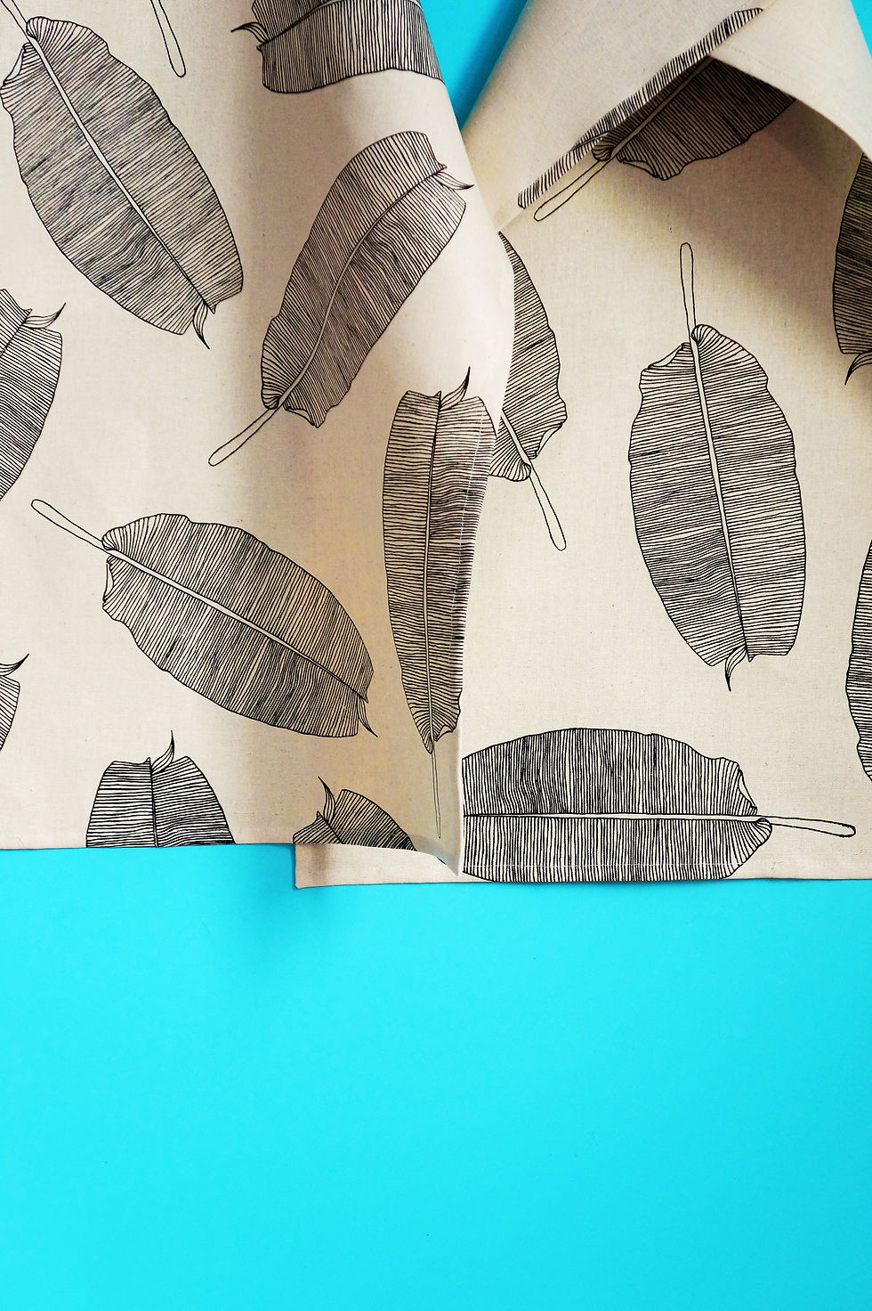 Thumbnail: Dagny Tea Towel Black