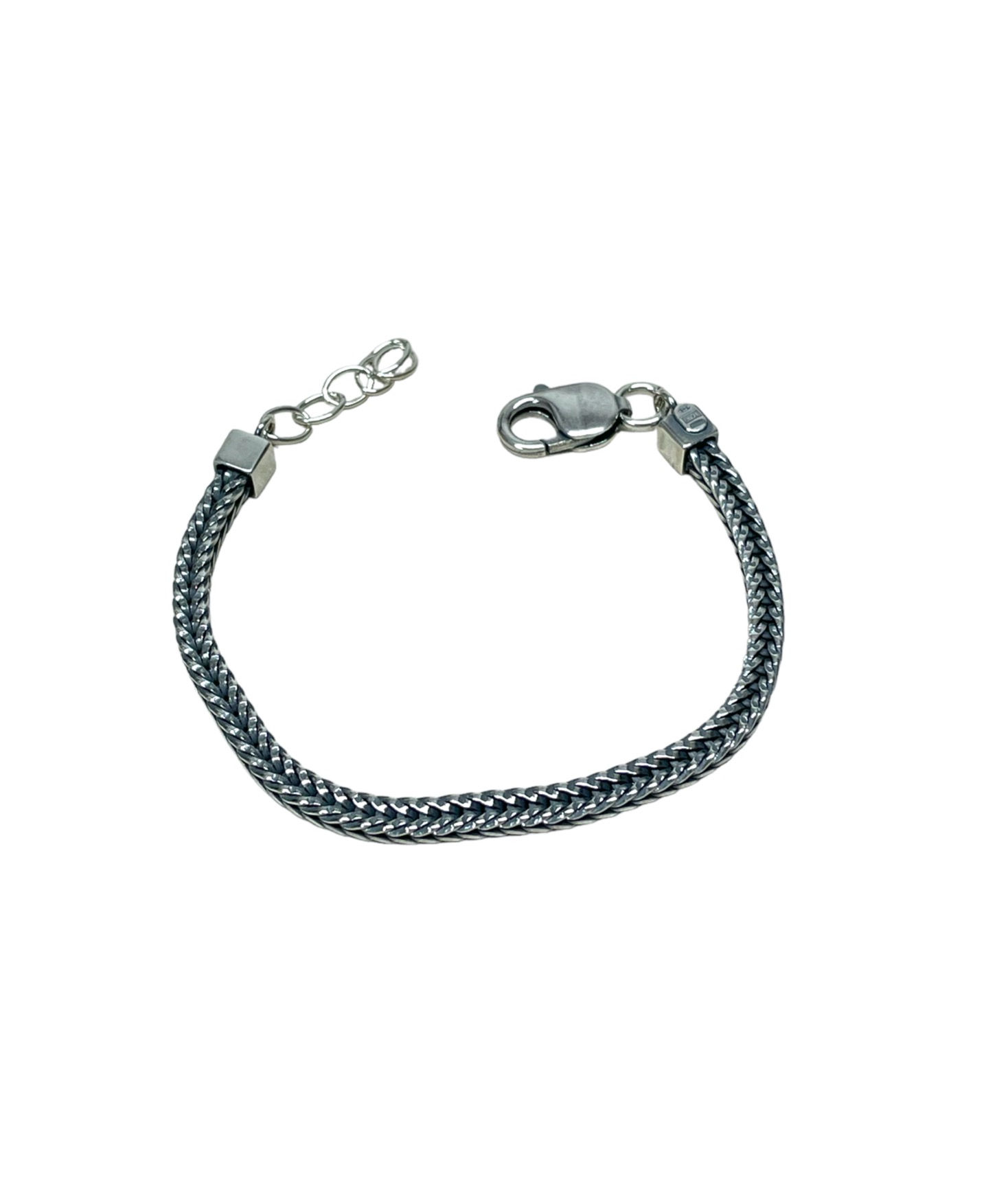 Copia di Bracciale da uomo maglia a spiga