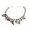 Thumbnail: Catena rosario con charms lisci e smaltati