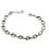 Miniatura: Bracciale con pietre ovali concatenate