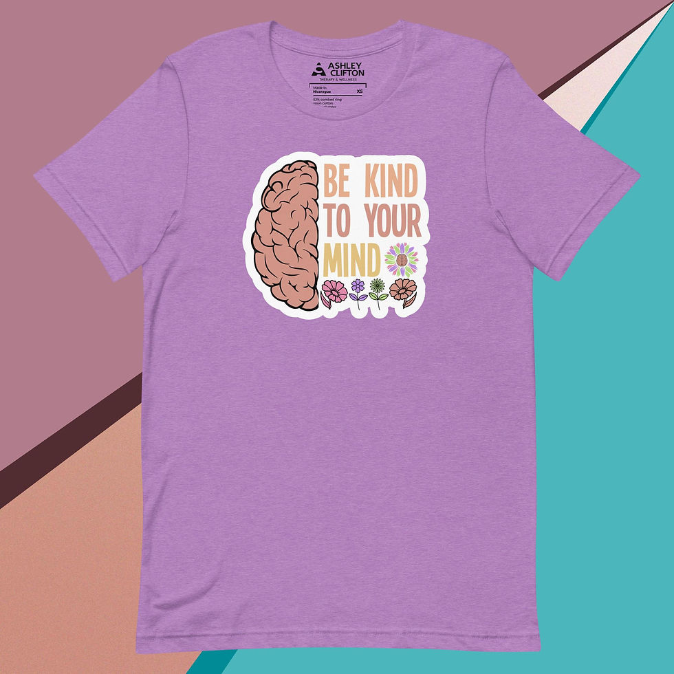 Thumbnail: Be Kind to Your Mind – Unisex Graphic Tee