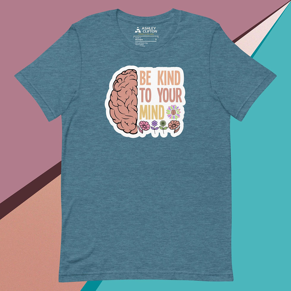 Thumbnail: Be Kind to Your Mind – Unisex Graphic Tee