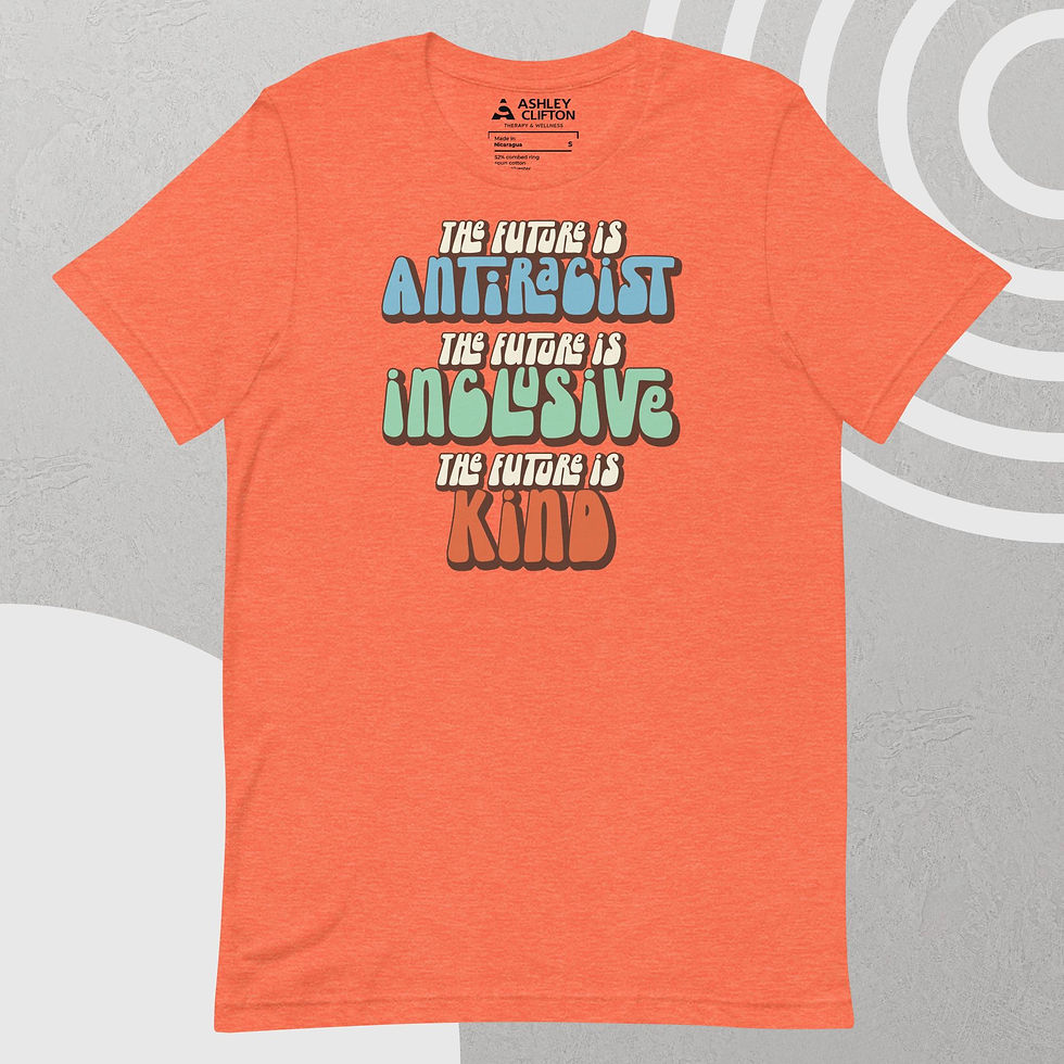 Thumbnail: The Future is Anti-racist, Inclusive, & Kind – Unisex Graphic Tee