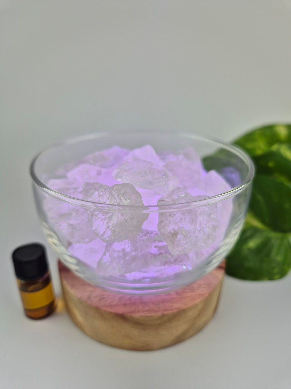 Thumbnail: Crystal Essential Oil Diffuser - colour changing