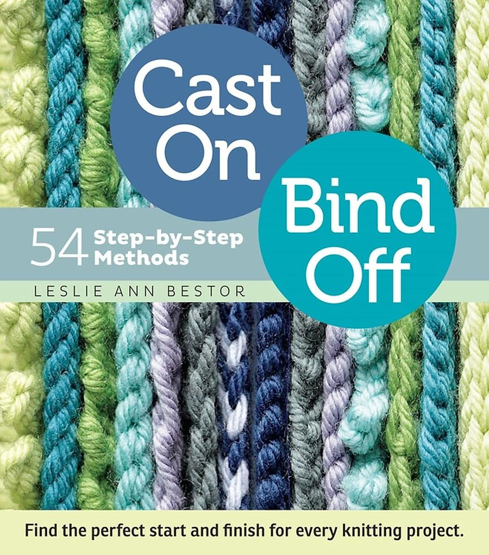 Cast On, Bind Off: 54 Step-by-Step Methods by Leslie Ann Bestor