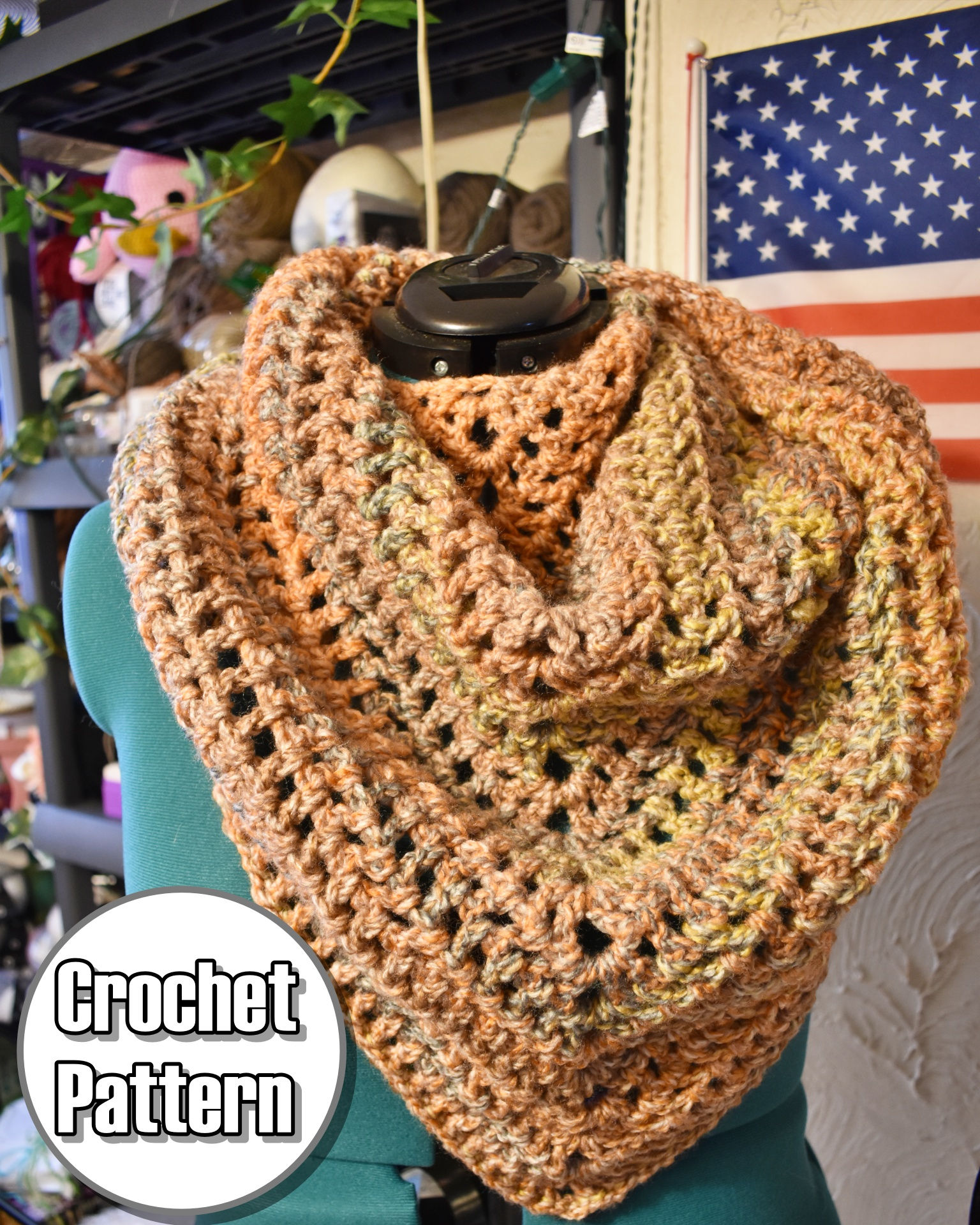Airways Shawl Crochet Pattern PDF + Video Tutorial