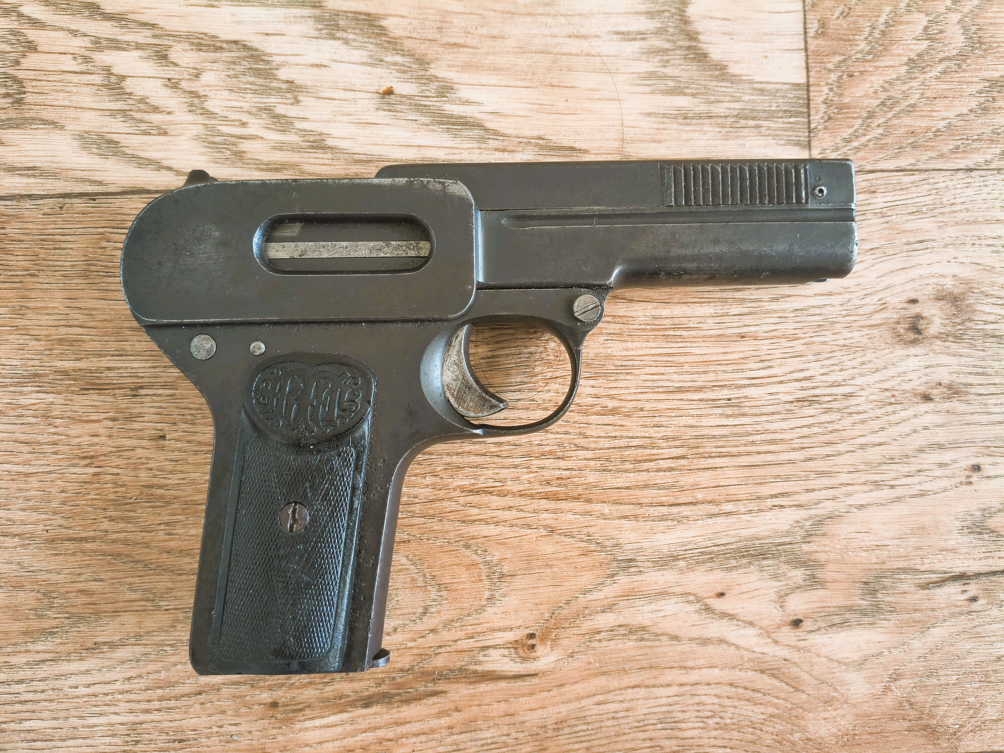 Deactivated Dreyse Model 1907 Pistol