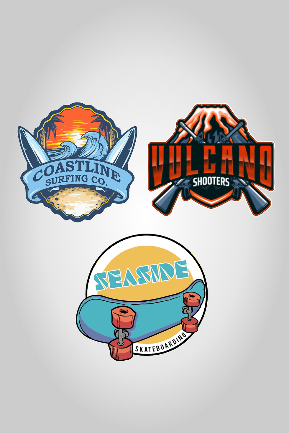 4" x 4" Vinyl Die-cut Stickers