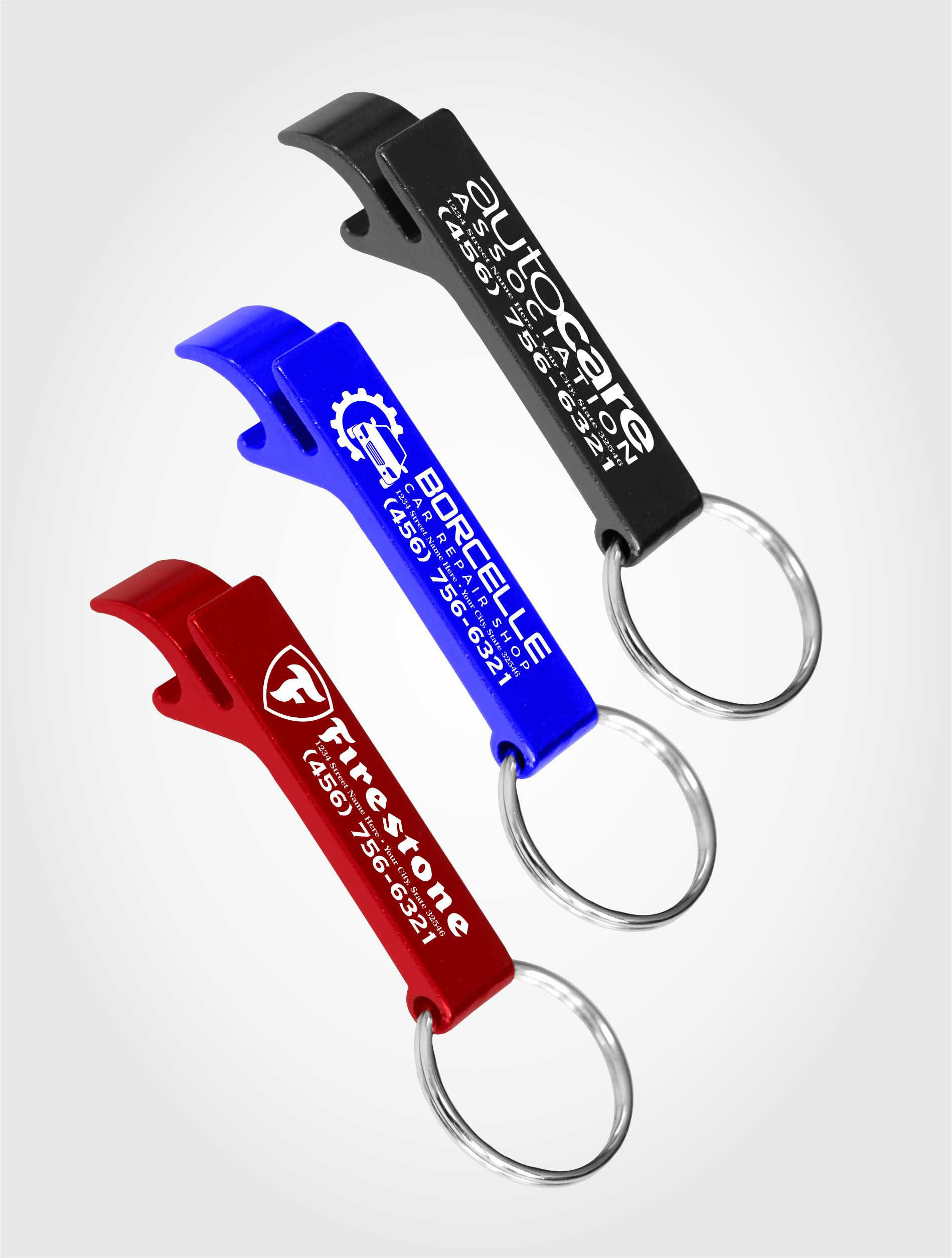 ALUMINIUM BOTTLE OPENERS