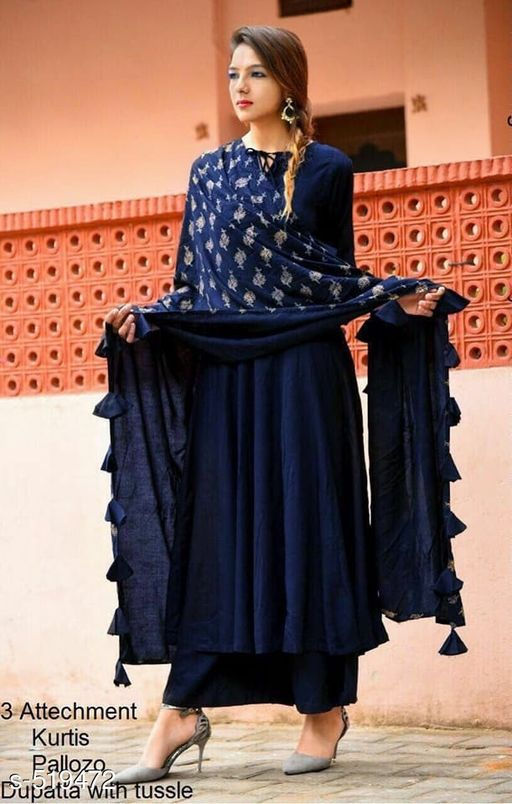 Designer kurti Palazzo Set