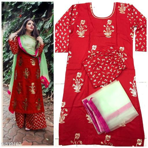 Designer kurti Palazzo Set