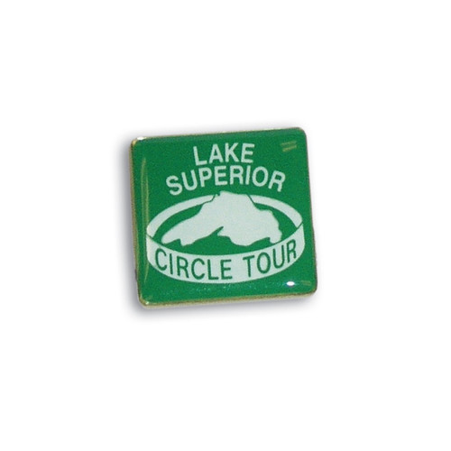 Lake Superior Circle Tour Pin LSM Gift Shop
