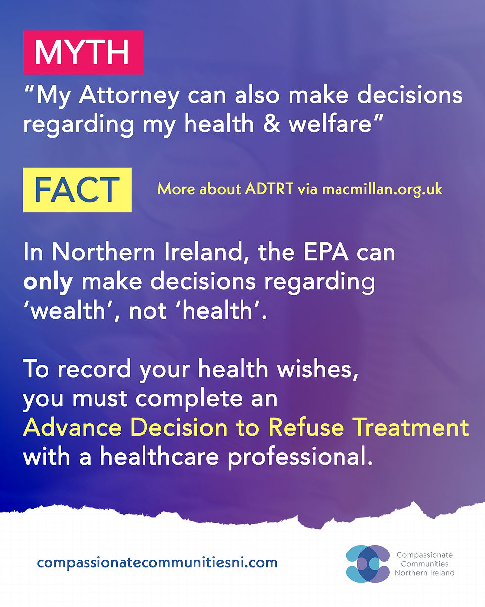 Enduring Power of Attorney Northern Ireland