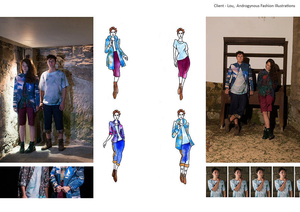 Lou - Fashion Illustration