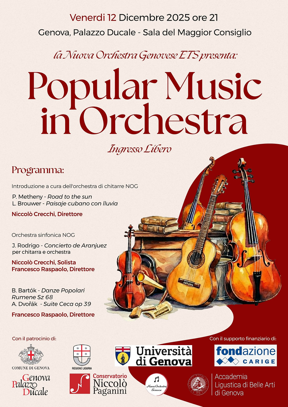 Locandina concerto di dicembre