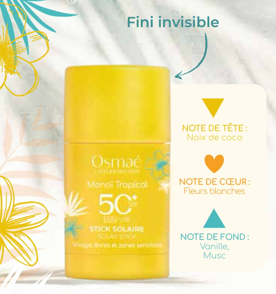 Miniature : Stick solaire SPF50 Monoï tropical 
