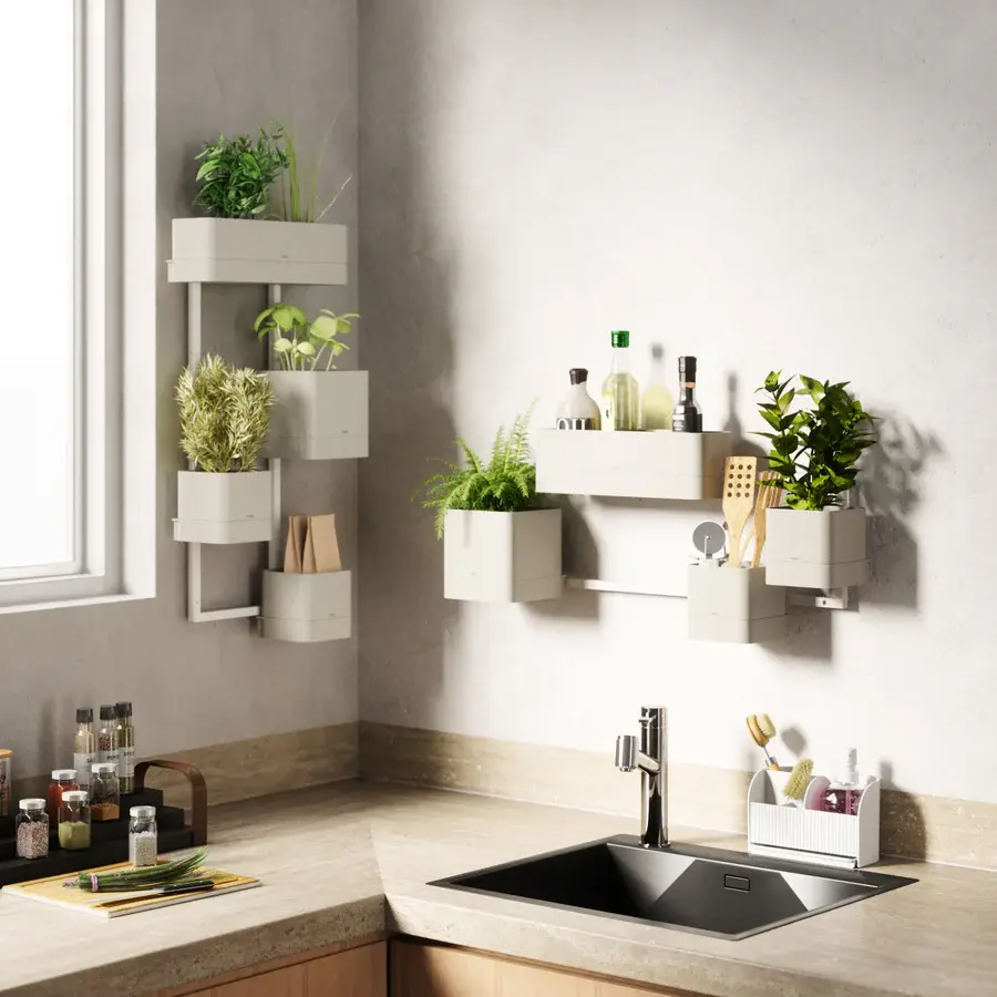 Thumbnail: Cubiko wall planter