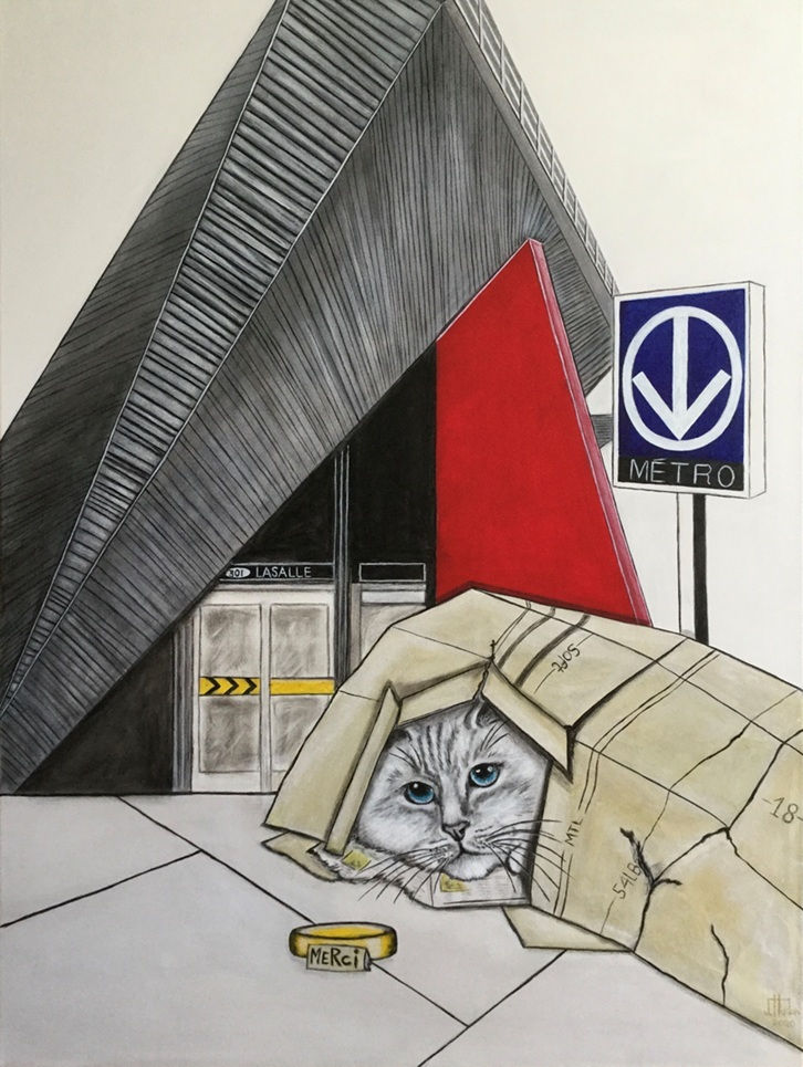 Kitty errant te dit merci!