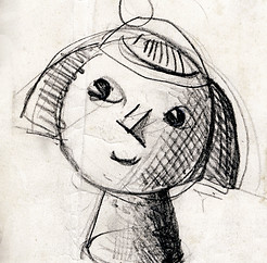 Archiv_Hans_Brockhage_Puppenserie_Skizze