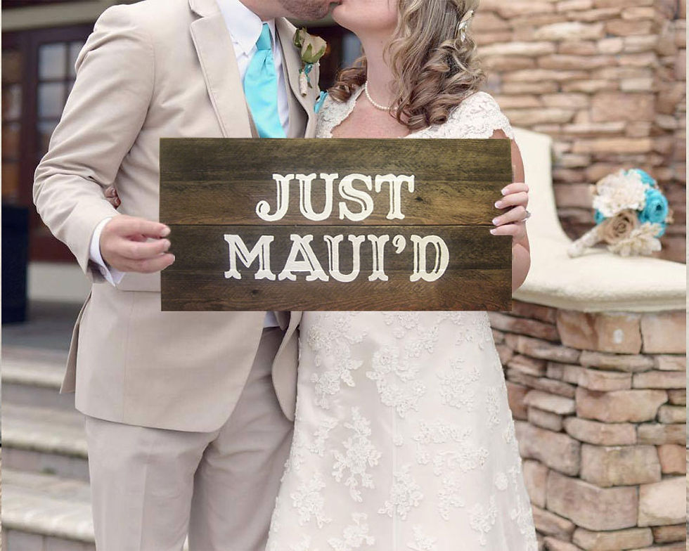 Thumbnail: Wedding Custom Wood Sign 12" x 12" to 36"