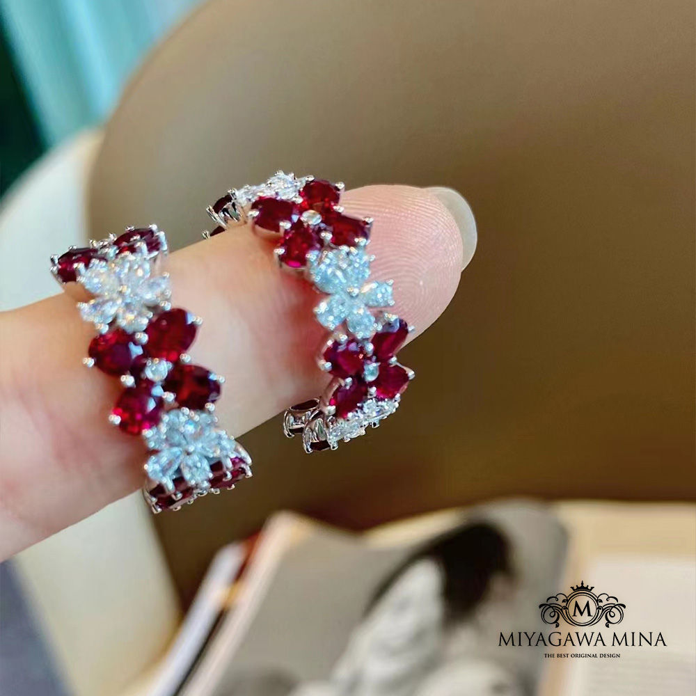 Unheated Pigeon Blood Ring 4.2ct