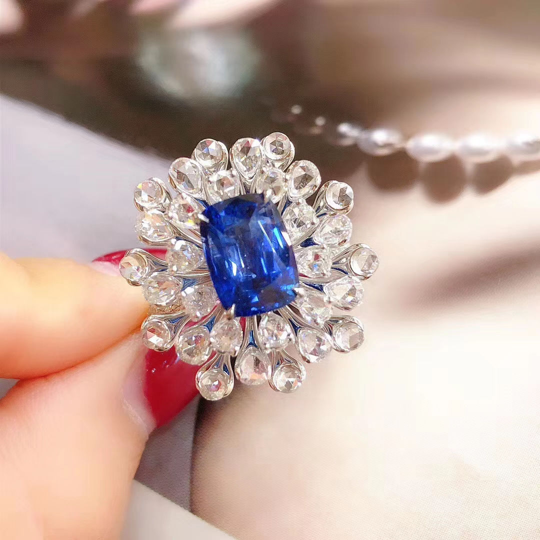 Sri Lanka Unheated Sapphrie Ring 2.82ct