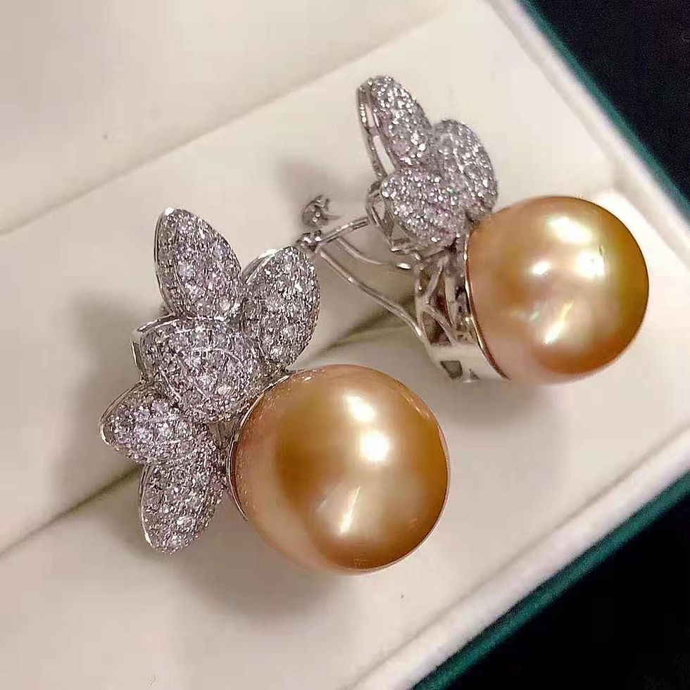 South Sea Pearl Earrings 15.0mm