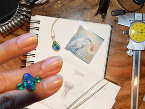 The Earthy Blues & Greens of Black Opal