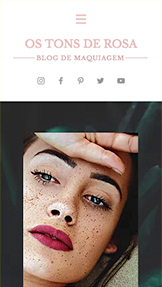 Ver todos os templates website templates – Blog de Maquiagem
