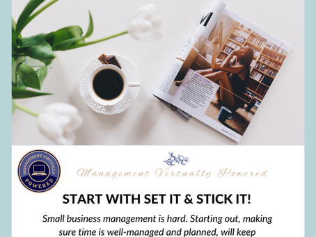 Start with Set It & Stick It!