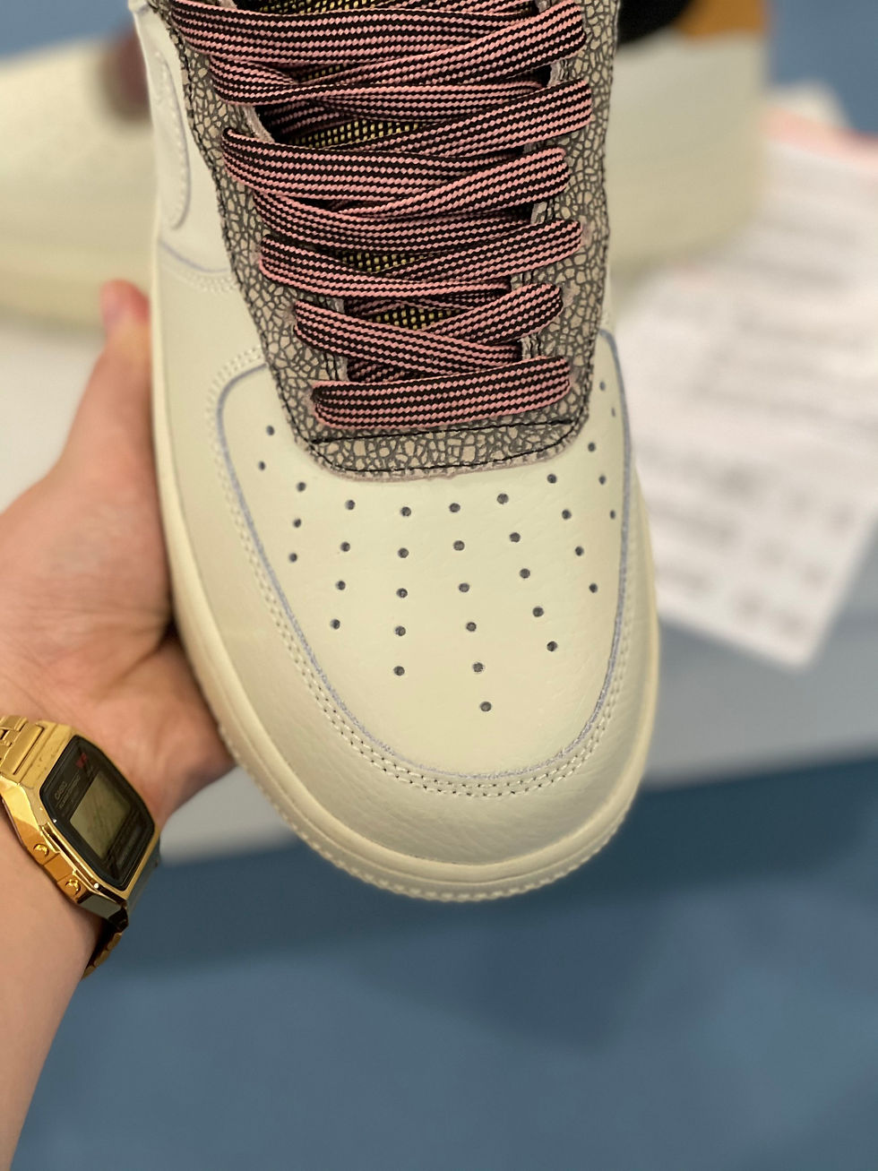 Thumbnail: W85 Nike Lacoste Kem Sữa (SC)