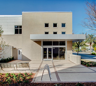 Public Defender Office entrance courtyard