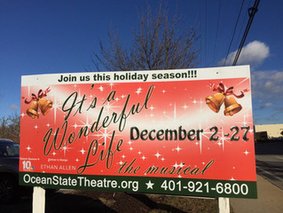 It's a Wonderful Life at Ocean State Theatre Company, RI