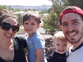 Emily and Ron Ventura have been members of Midbar Kodesh Temple for 3 years