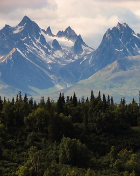 Snowy Mountain Landscapejpg