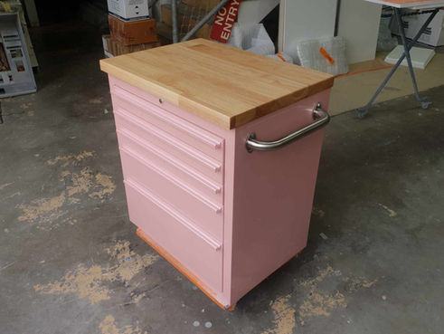 tool box spray painted 2 pack finish matte sydney spray painter