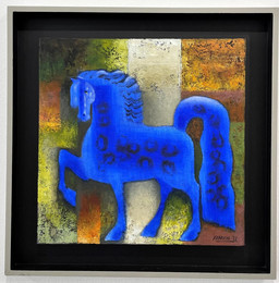 knupp gallery - fabricio lara - painting blue horse running.jpeg